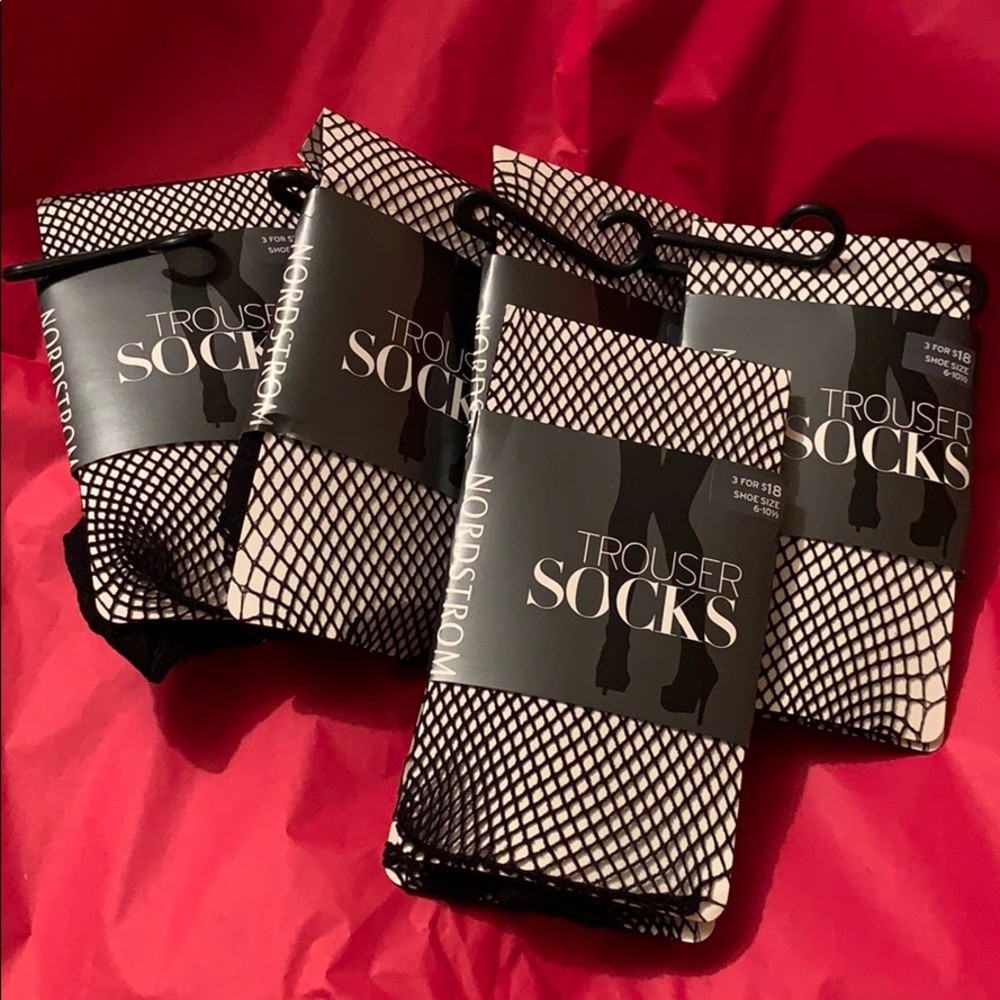 Nordstrom Fishnet Trouser Socks